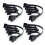 Καλώδιο τροφοδοσίας 4x 4 ακίδων IDE σε 5 θύρες Molex Multi Port 18AWG Wire C 1