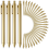 30 Pcs Gold Ballpoint Pens Bulk Retractable Black Ink Medium Point for 2