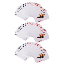 3X tajne označené pokerové karty priehľadné hracie magické hračky triky