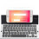 (Space gray) Portable Keyboard Wireless Mini Keyboard 5