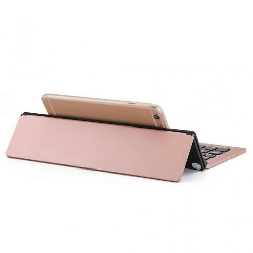 (Rose gold) Portable Keyboard Wireless Mini Keyboard