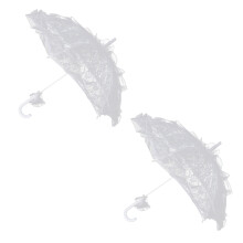 2X Bud Silk Lace -hääpari