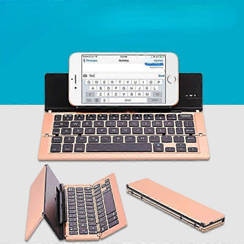 (Tyrant gold) Portable Keyboard Wireless Mini Keyboard 2