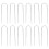 12Pcs Trampolines Wind Stakes, Heavy Duty Trampoline Accessories Stake 1