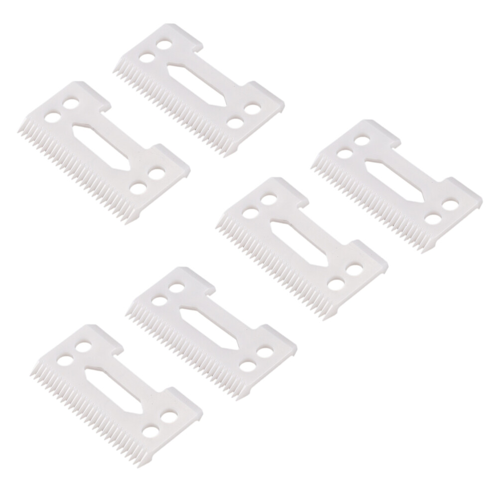 Nuova Lama Per Tagliacapelli In Ceramica Di Zirconio Da 6 Pezzi A 28 Denti Per Anziani