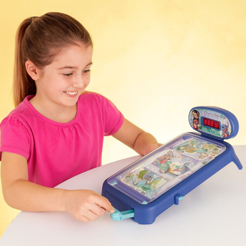 Mini Electronic Pinball Machine for Kids, Lights, Sounds & Score Counter 2
