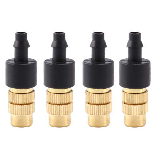 30 Pcs Adjustable Misting Nozzle for Gardening Sprinkle Brass Watering 2