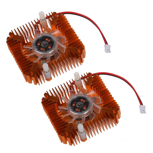 Ventola di raffreddamento per scheda video VGA CPU per computer portatile 2X PC da 55 mm