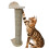 2X Wall-Mounted Cat Scratch Board Toy Sisal Climbing Frames Scratching 7