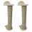 2X Wall-Mounted Cat Scratch Board Toy Sisal Climbing Frames Scratching 2