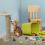 2X Wall-Mounted Cat Scratch Board Toy Sisal Climbing Frames Scratching 4