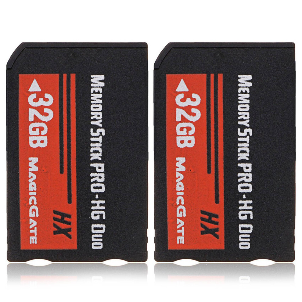 2X 32GB Memory Stick MS Pro Duo Flash Card for Cybershot Camera