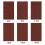 Pacote com 36 cintas de lixa de 3 x 21 polegadas (75 x 533 mm) cinta de óxido de alumínio (3 cada) 7