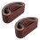 Pacote com 36 cintas de lixa de 3 x 21 polegadas (75 x 533 mm) cinta de óxido de alumínio (3 cada) 2