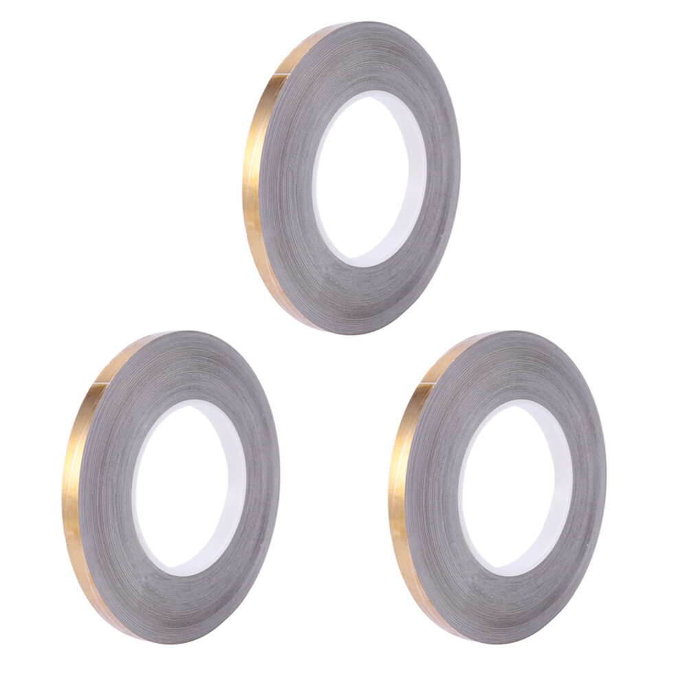 3X 50 Metri Adesivi Autoadesivi Dorati Impermeabili Piastrelle Parete Spazio Mare