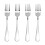 20 PCS Fork Table Stainless Steel Steak Forks Cutlery Dinner Table, Fr 4