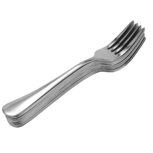 20 PCS Fork Table Stainless Steel Steak Forks Cutlery Dinner Table, Fr 2