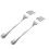 20 PCS Fork Table Stainless Steel Steak Forks Cutlery Dinner Table, Fr 6