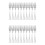 20 PCS Fork Table Stainless Steel Steak Forks Cutlery Dinner Table, Fr 2