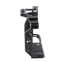 Kamera Käfig mit 1/4inch 3/8inch Gewindebohrung für Arca 38MM Slide Slot Anodic Oxidation Anti Schlupfdichtung Aluminium Video Kamera Rig f