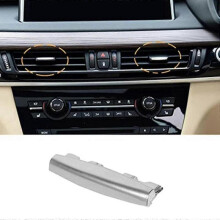 1pcs Air Vent Clip for Bmw X5 X6 14-19, F15 F16 Vent Grille Tab In Chrome, Durable Abs Material(FPK28)