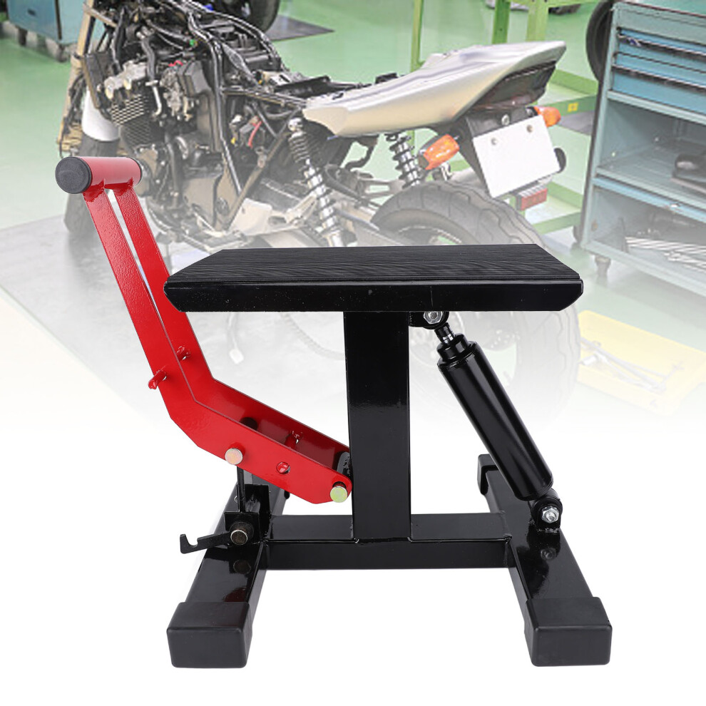Hydraulic Motorcycle Lift Stand 330Lbs for Offroad Motorcycle Maintenance