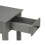 Acme Benzara Side Table, Gray 3