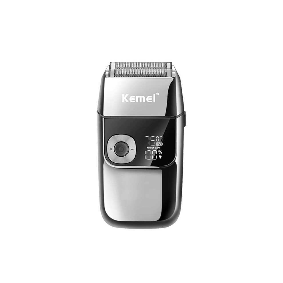 Silver (Km-2028 ) Kemei Km-2028 Razor Men's Razor