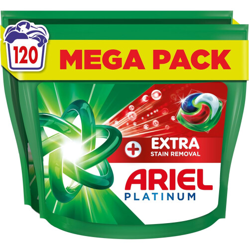 ARIEL Ariel Platinum PODS Laundry Detergent Capsules 120 Washes