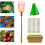 (1 set) Portable adjustable telescopic pole fruit picker - 4.0 meters 8
