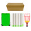 (1 set) Portable adjustable telescopic pole fruit picker - 4.0 meters 1