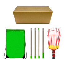 (1 set) Portable adjustable telescopic pole fruit picker - 1.6 meters