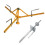(1 set) Fence wire releaser 4