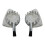 (2) Metal Fruit Pickers High-Altitude Fruit Pickers 16CM 9