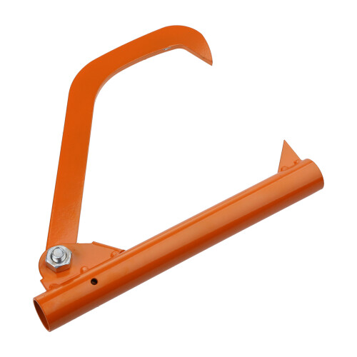(1pcs) Roller Felling Pole Garden Backyard Lifter Log Heavy Duty Rust-proof Slant Hook Tool 2