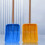 (1) Grain Bag Filling Plastic Shovel Thickened Plastic Spade - Blue 7