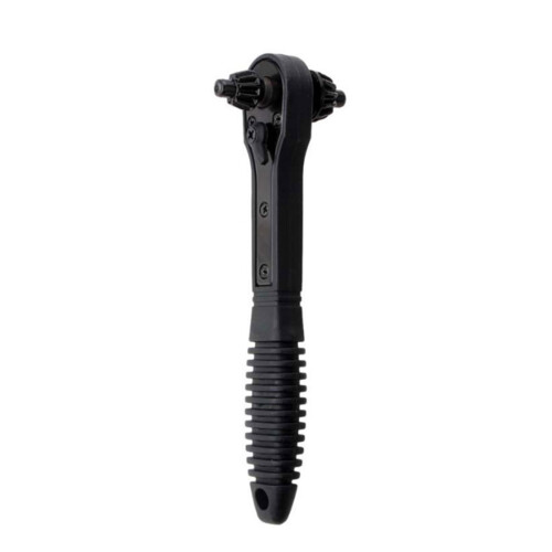 (1) 2-in-1 Drill Chuck Key Wrench - Horizontal Stripes