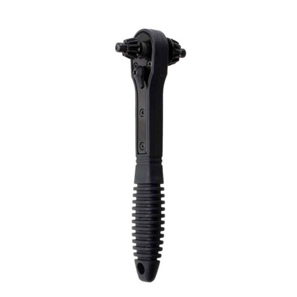 (1) 2-In-1 Drill Chuck Key Wrench - Horizontal Stripes 7754740611004