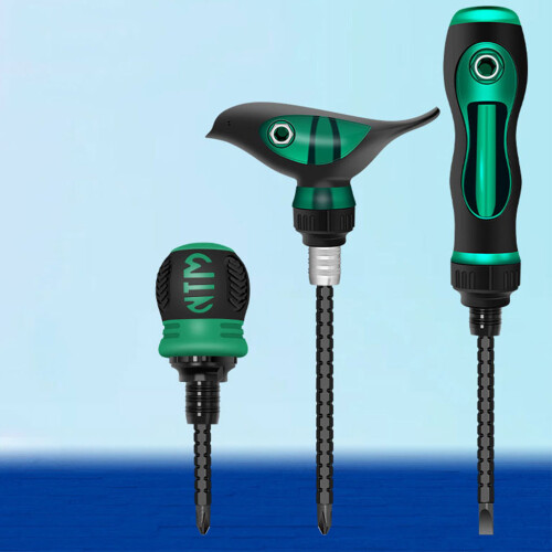 (1) Telescopic Multi-purpose Ratchet Screwdriver (Magnetic) - Peanut Handle 2