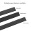 (1) Bearing Steel Triangular File - 5x125 Flat File Medium Teeth 5