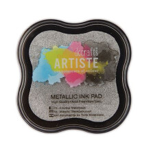 Papermania Pigment Ink Pad Metallic Silver