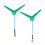 2 pièces Y1240 antenne FPV 1,2/1,3 GHz 3 dBi dipôle 8