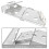 (30Pcs) 1-50pcs Triangle Bracket Furniture Support Thickened Stainless Steel Universal Connector Angle Corner Brackets 2