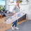 Mesa de passar Leifheit Classic S Basic 72576, mesa de passar com altura ajustável de 69 a 88 cm, capa em algodão, 110x30cm 11
