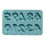 (blue) Practical High Temperature Resistant DIY Lollipop Flexible Numeric Shaped Modeling Chocolate Candy Mould for Home Baking Mold 1