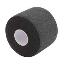 Badminton Racket Cushion Wrap Polyurethan Badminton Racket Shock Absorption Wrap für Tennis Racket Schwarz