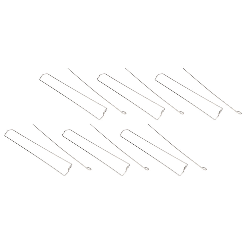 6pcs Stainless Wing Rails for Grilling Wings