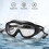 (Large, blue) 1 Set Protective Swimming Goggles Panoramic View Comfortable to Wear Zero Diopter Diving Glasses Pool Accessory 3