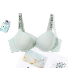 (80B, green) Sexy Women Lingerie Underwired Bra Diamond Strap Seamless Soft Comfort Underwear 36-50 B C D Cup Bh for Dress