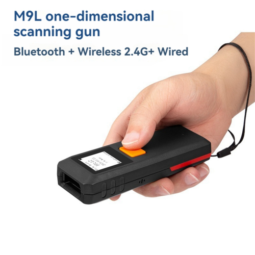 Leitor de código QR sem fio Bluetooth portátil para código de barras 2